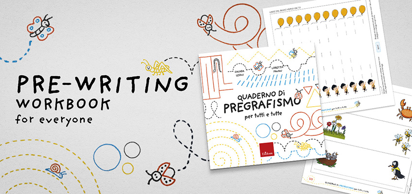 Pre-writing workbook for everyone